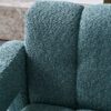 31.10" Wide Boucle Upholstered Accent Chair - Green - Image 12