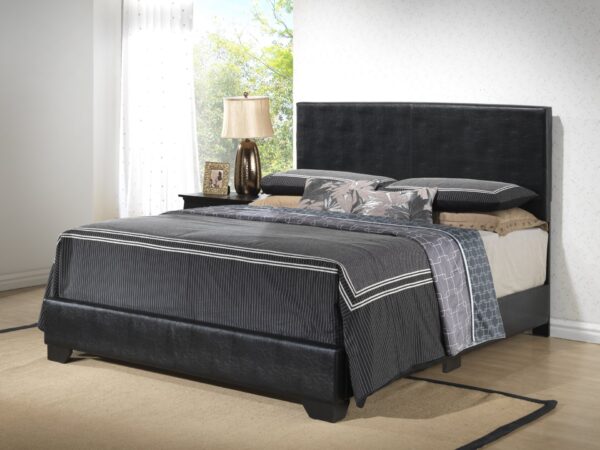 Full Bed For Casual Elegance - Sleek Black