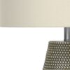 Lighting, Table Lamp, Resin, Contemporary - Gray - Image 4