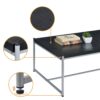 Lennox - 3 Piece Coffee And End Table (Set of 3) - Black - Image 9