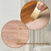 Modern Rustic Coffee Table, Rectangular Center Table For Living Room - Natural Wood Wash / Rustic - Image 9