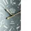 Large Vintage Rectangular Wall Clock With Numerals, Home Decor Accent Clock - White / Black - Image 3