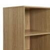 Doorless Storage Wardrobe For Dedroom With Shelves And 3 Drawers - Nature - Image 7