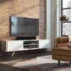 Lowry - TV Media Stand - White - Image 10