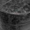 Connor - Round Pouf - Distressed Black - Image 2