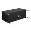 Freestanding Bathroom Vanity With Resin Sink And Storage Cabinet - Dark Oak - Image 16