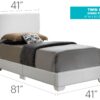Twin Bed For All Ages Charming - White - Image 3