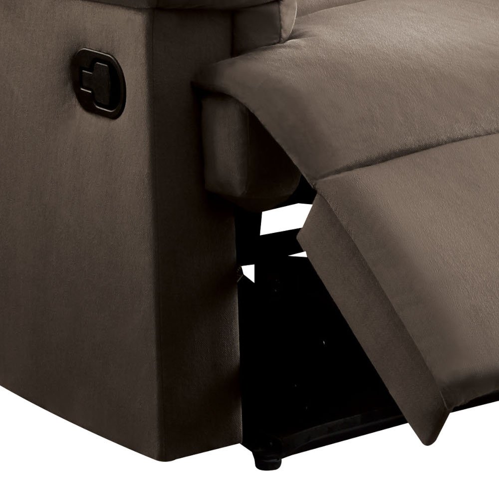 Arcadia - Woven Motion Recliner - Light Brown - Image 10