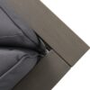 Brava - X Back Left Right Corner Bench Set - Dark Gray - Image 11