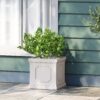Magnesium Oxide Planter - Antique White - Image 4