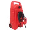 15 Gallon / 57 L Gas Caddy With Wheels Fuel Transfer Tank Gasoline Diesel Can Fuel Storage Tank For Automobiles ATV Car Mowers Tractors Boat Motorcycle - Red - Image 5
