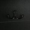 Hall Tree With 3 Hooks, Coat Hanger, Entryway Bench, Storage Bench, 3 In 1 Design, For Entrance, Hallway - Black - Image 9
