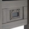 Monroe - Narrow Side Table - Farmhouse Gray - Image 4
