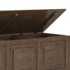 Connaught - Storage Bench Trunk - Natural Aged Brown - Image 5