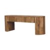 Soba - Straight Media Unit - Oak - Image 3