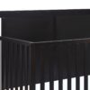 Connelly - Mini Crib With Mattress Pad - Black / Vintage Walnut - Image 3