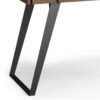 Lowry - Small Desk - Rustic Natural Aged Brown - Image 4