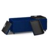 Avalon - Storage Ottoman - Blue - Image 3