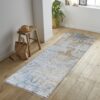 Legacy - 2'7" X 7' Area Rug - Multi / White - Image 4