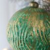 Christmas Ball Ornaments, Glass Decorative Hanging Ball Christmas Tree Ornaments For Holiday Party Decorations (Set of 4) - Green - Image 3