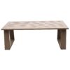 Coffee Table, Wood Grained - Light Brown - Image 2
