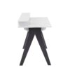 Wishbone - Contemporary Desk - Gray / White - Image 2