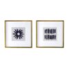 Grace Purple Agate Shadow Boxes Wall Art (Set of 2) - Multicolor - Image 2