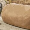 Jasper - Traditional 8 Foot Suede Cylindrical Bean Bag - Tuscany - Image 2