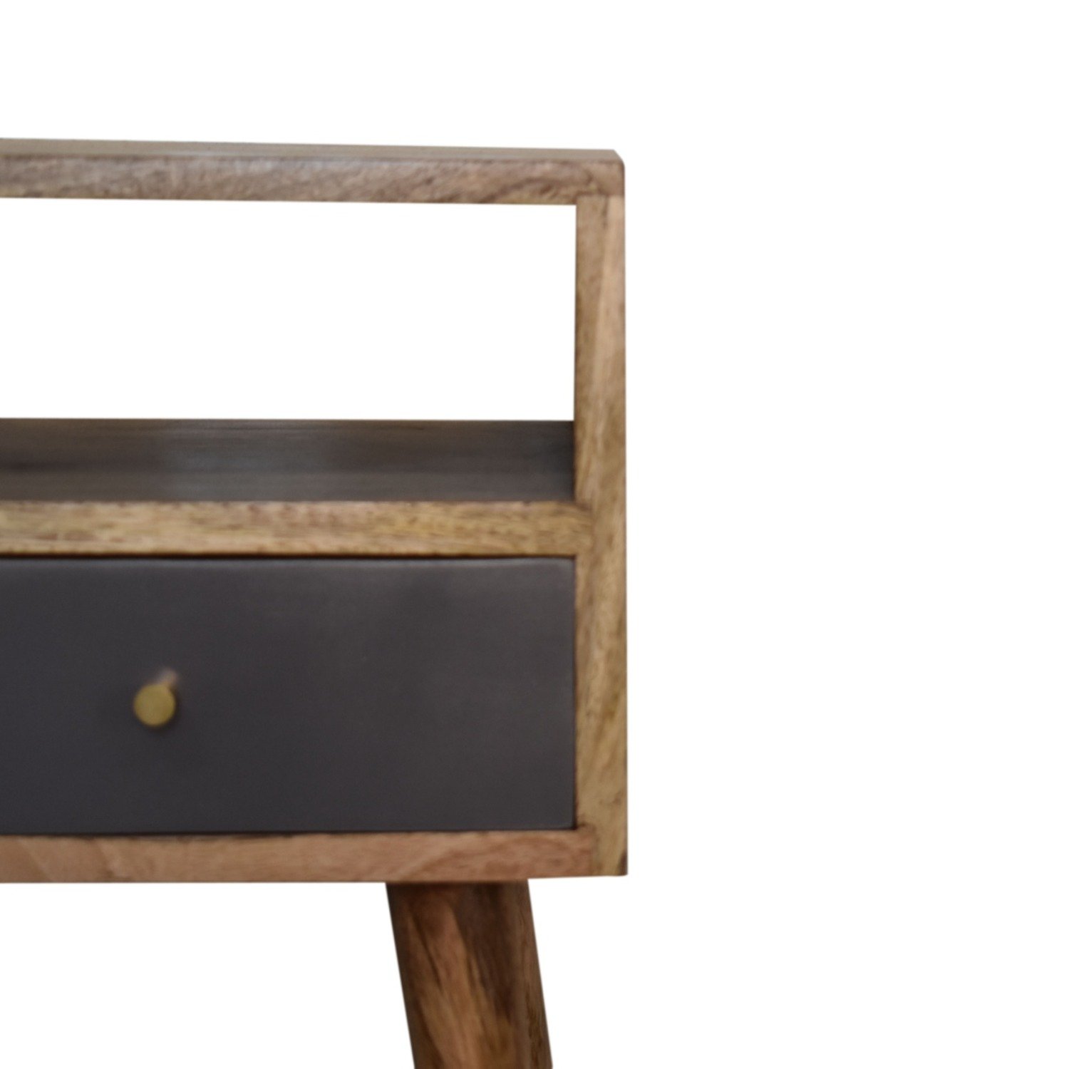 Mini Painted Bedside Table - Slate - Image 17