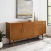 Mid-Century Modern Minimalist 2 Door Sideboard - Acorn - Image 4