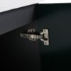 Contemporary Freestanding Bathroom Vanity With Resin Sink & Soft Close Cabinet Doors - Dark Green - Image 20