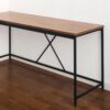 Olympus - Wood And Metal Corner Desk In Acacia And With Durable Design And Eco Friendly Materials - Natural - Image 4
