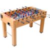 Hurricane - Foosball Table For Family Game Rooms With Light Cherry Analog Scoring Free Accessories - Brown - Image 2