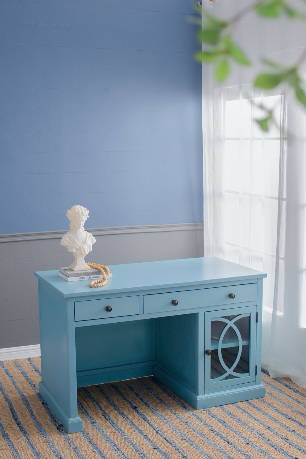 Desk Stylish Design - Blue - Image 15