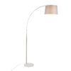 March - Contemporary Floor Lamp - Nickel / Gray - Image 2