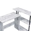 Levi - Writing Desk - Antique White / Black - Image 7