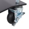 Professional Steel Vehicle Dollies, Heavy Duty Wheel Dolly Steel Tire Skates With Brakes, 2 Pack, 2500Lbs Capacity - Black - Image 11