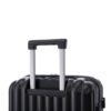 20" / 24" / 28" 3 Pieces / Set Spinner Wheel Luggage, Carry On Suitcase, With Cup Holder & USB Port & Phone Holder - Black - Image 12