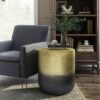 Nova - Metal Side Table - Gold Ombre - Image 5