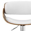 Amery - Adjustable Swivel Bar Stool - White - Image 8