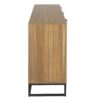 Modern 7 Drawer Dresser Cabinet - Walnut - Image 9