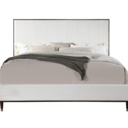 Carena - Queen Bed - Light Gray