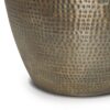 Preston - Metal Side Table - Antique Gold - Image 4