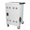 Mobile Charging Cart And Cabinet For Tablets Laptops 30 Device With Combination Lock - Antique White - Image 7