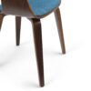 Lowell - Bentwood Dining Chair - Blue - Image 6