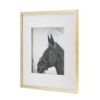Wall Art Horse Animal Printing, Wall Decor Accent (Set of 2) - Golden / White - Image 8