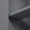36" Bathroom Vanity With Sink, Soft Close Doors, Adjustable Shelf & 3 Drawers - Gray - Image 15