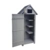 Outdoor Storage, Perfect To Store Patio Furniture, For Backyard Garden Patio Lawn - Natural - Image 9