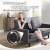 Mid Century Modern Loveseat Sofa, 2 Seater With USB & Removable Pillow Cover - Gray - Image 7