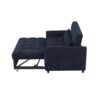 Loveseat Sofa Pull Out Sofa Bed Tufted Sleeper Sofa With An Adjustable Backrest, 3 USB Ports And 2 Lumbar Pillows For Living Room - Blue - Image 22
